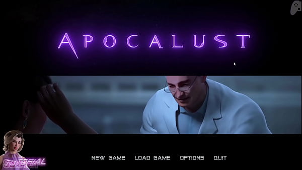 I put my penis on her ass! The stepmom gets massaged naked and I masturbate on her huge booty cumming on her | Apocalust | Hentai Games P2