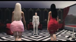 Nicki and Cardi B threesome for America